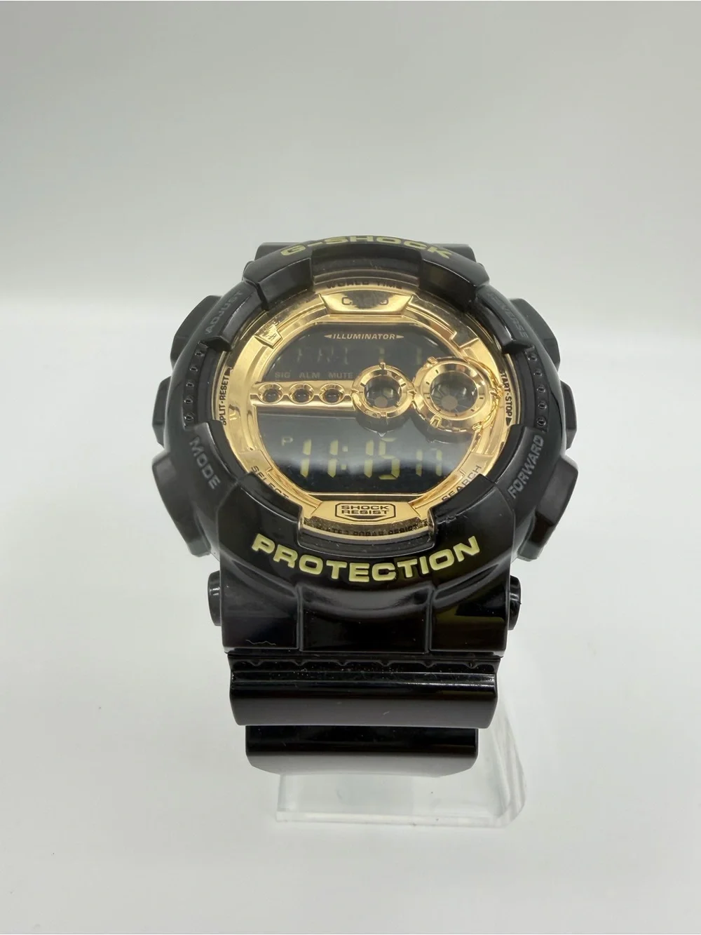 Casio G-Shock GD-100GB-1 Black Gold Series Digital Watch 3263 200M Working